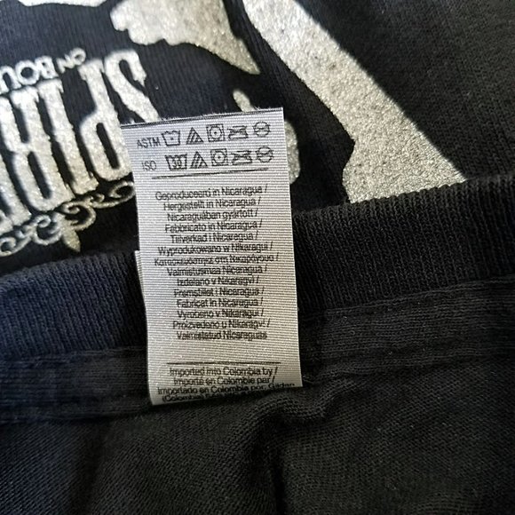 New Spirits on Bourbon New Orleans T Shirt Skull Voodoo Gildan Long Sleeve Tee S - Picture 11 of 11